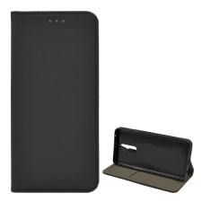 Gigapack Realme X2 Pro tok álló (Flip, oldalra nyíló, rombusz minta) fekete tok és táska