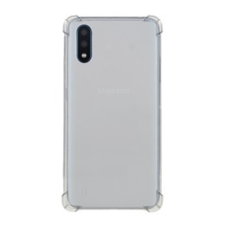 Gigapack Samsung Galaxy A01 Szilikon telefonvédő (közepesen ütésálló, légpárnás keret, átlátszó) tok és táska