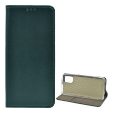 Gigapack Samsung Galaxy A02s (SM-A025F) tok álló (Flip, oldalra nyíló) sötétzöld tok és táska