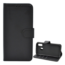 Gigapack Samsung Galaxy A20e (SM-A202F) tok álló (Flip, oldalra nyíló, prémium) fekete tok és táska