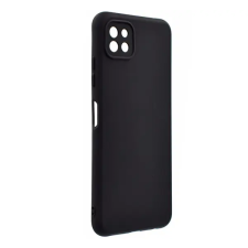 Gigapack Samsung Galaxy A22 4G Szilikon Tok - Matt Fekete tok és táska