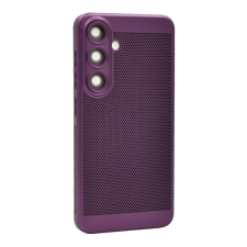 Gigapack Samsung Galaxy A35 5G (SM-A356) műanyag telefonvédő (légáteresztő, lyukacsos, kameravédő) lila tok és táska