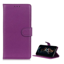 Gigapack Samsung Galaxy A42 (SM-A425F) tok álló (Flip, oldalra nyíló, prémium) lila tok és táska