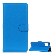 Gigapack Samsung Galaxy A42 (SM-A425F) tok álló (Flip, oldalra nyíló, prémium) világoskék tok és táska