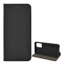 Gigapack Samsung Galaxy A52 5G/4G Bőrhatású flip Tok - Fekete/Mintás tok és táska