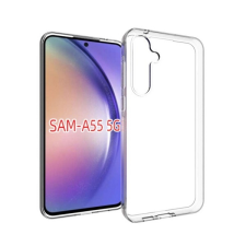 Gigapack Samsung Galaxy A55 5G (SM-A556) szilikon telefonvédő (ultravékony) átlátszó tok és táska