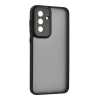 Gigapack Samsung Galaxy A56 5G (SM-A566) szilikon telefonvédő (ütésállóság, akril hátlap, kameravédő) fekete