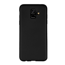 Gigapack Samsung Galaxy A6 (2018) Szilikon telefonvédő (karbon minta, fekete) tok és táska