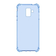 Gigapack Samsung Galaxy A6 (2018) Szilikon telefonvédő (közepesen ütésálló, légpárnás keret, kék) tok és táska