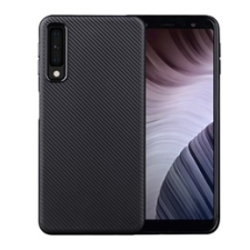 Gigapack Samsung Galaxy A7 (2018) Szilikon telefonvédő (karbon minta, fekete) tok és táska