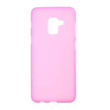 Gigapack Samsung Galaxy A8+ (2018) szilikon telefonvédő (matt, rózsaszín) tok és táska