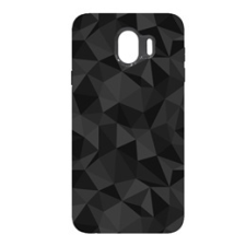 Gigapack Samsung Galaxy J4 (2018) szilikon telefonvédő (3D, gyémánt minta, fekete) tok és táska
