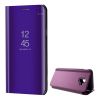 Gigapack Samsung Galaxy J6 Plus (SM-J610F) tok álló (aktív Flip, oldalra nyíló, tükrös felület) lila