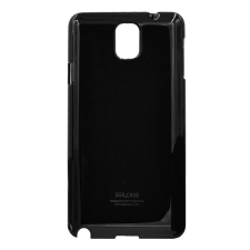 Gigapack Samsung Galaxy Note 3 LTE (SM-N9005) műanyag telefonvédő FÉNYES fekete tok és táska