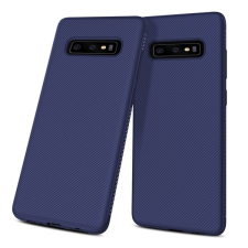 Gigapack Samsung Galaxy S10 (SM-G973) szilikon telefonvédő (közepesen ütésálló sötétkék tok és táska