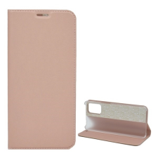 Gigapack Samsung Galaxy S20 Ultra (SM-G988B) tok álló (Flip, oldalra nyíló) rozéarany tok és táska