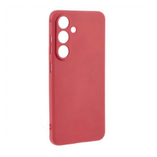 Gigapack Samsung Galaxy S25 (SM-S931) szilikon telefonvédő (matt) piros mobiltelefon kellék
