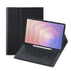 Gigapack samsung tab s11 ultra 5g / tab s11 ultra wifi tok álló bőr hatású flip bluetooth billentyűzet asztali tartó ceruza tartó fekete GP-183193 (GP-183193)