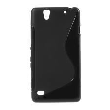 Gigapack Sony Xperia C4 szilikon telefonvédő (S-line, fekete) tok és táska