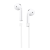Gigapack Szilikon tartó (nyakba akasztható, elvesztés gátló, Apple AirPods) FEHÉR