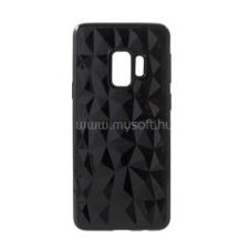 Gigapack Szilikon telefonvédő (3D, gyémánt minta) FEKETE (GP-77394) tok és táska