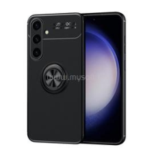 Gigapack Szilikon telefonvédő (asztali tartó, tartógyűrű, 360°, mágneses) FEKETE (GP-151339) tok és táska