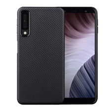 Gigapack Szilikon telefonvédő (karbon minta) FEKETE tok és táska