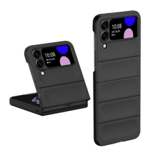 Gigapack Szilikon telefonvédő (közepesen ütésálló, kamera védelem, 3D minta) FEKETE tok és táska
