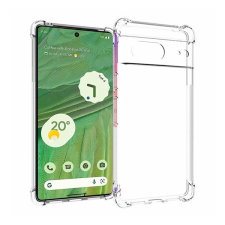 Gigapack Szilikon telefonvédő (közepesen ütésálló, légpárnás sarok) ÁTLÁTSZÓ Google Pixel 7 tok és táska