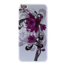 Gigapack Szilikon telefonvédő (lótuszvirág) FEHÉR (GP-48952) tok és táska