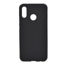Gigapack Szilikon telefonvédő (matt) FEKETE [Huawei P20 Lite] (5996457758128) mobiltelefon kellék