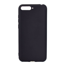 Gigapack Szilikon telefonvédő (matt) FEKETE [Huawei Y6 (2018)] (5996457774708) mobiltelefon kellék