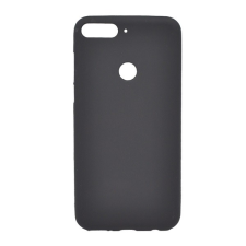 Gigapack Szilikon telefonvédő (matt) FEKETE [Huawei Y7 Prime 2018 (Y7 2018)] (5996457774395) tok és táska