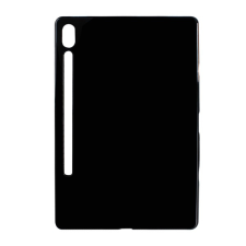 Gigapack Szilikon telefonvédő (matt) FEKETE Samsung Galaxy Tab S8 Ultra WIFI (SM-X900), Samsung Galaxy Tab S8 Ultra LTE (SM-X906) tablet tok