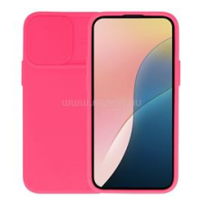Gigapack Szilikon telefonvédő (matt, mikrofiber plüss belső, kameravédő) MAGENTA (GP-172518) tok és táska
