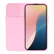 Gigapack Szilikon telefonvédő (matt, mikrofiber plüss belső, kameravédő) RÓZSASZÍN (GP-130600) tok és táska