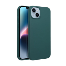 Gigapack Szilikon telefonvédő (matt) SÖTÉTZÖLD Apple iPhone 15 Plus tok és táska