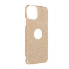 Gigapack Szilikon telefonvédő (műanyag belső, csillogó hátlap) ARANY Apple iPhone 14 Pro Max tok és táska