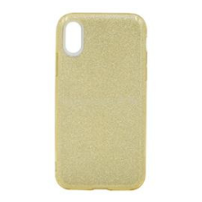 Gigapack Szilikon telefonvédő (műanyag belső, csillogó hátlap) ARANY (GP-27626) tok és táska