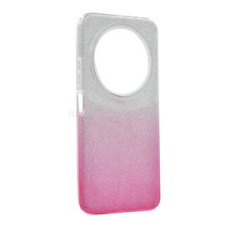 Gigapack Szilikon telefonvédő (műanyag belső, csillogó hátlap) ÁTLÁTSZÓ/RÓZSASZÍN (GP-163906) tok és táska