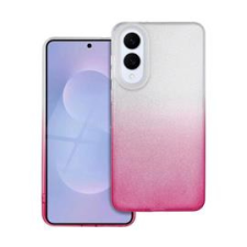 Gigapack Szilikon telefonvédő (műanyag belső, csillogó hátlap) ÁTLÁTSZÓ/RÓZSASZÍN (GP-174313) tok és táska