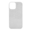 Gigapack Szilikon telefonvédő (műanyag belső, csillogó hátlap) EZÜST (GP-114047)