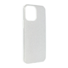 Gigapack Szilikon telefonvédő (műanyag belső, csillogó hátlap) ezüst gp-129745 tok és táska
