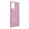 Gigapack Szilikon telefonvédő (műanyag belső, csillogó hátlap) RÓZSASZÍN [Samsung Galaxy A51 (SM-A515F)] (5996457927241)