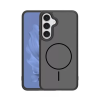 Gigapack Szilikon telefonvédő (műanyag hátlap, ütésállóság, légpárnás sarok, kameravédő, MagSafe) FEKETE Samsung Galaxy S26 (SM-S942)
