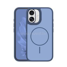 Gigapack Szilikon telefonvédő (műanyag hátlap, ütésállóság, légpárnás sarok, kameravédő, MagSafe) SÖTÉTKÉK (GP-181562) tok és táska