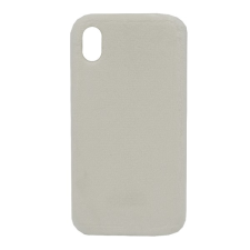 Gigapack Szilikon telefonvédő (plüss bevonat) FEHÉR Apple iPhone XR 6.1 tok és táska