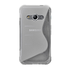 Gigapack Szilikon telefonvédő (S-line) ÁTLÁTSZÓ [Samsung Galaxy Xcover 3 (SM-G388)] tok és táska
