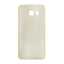 Gigapack Szilikon telefonvédő (szálcsiszolt minta) ARANY [Samsung Galaxy A3 (2016) SM-A310F] (5996457644902) tok és táska