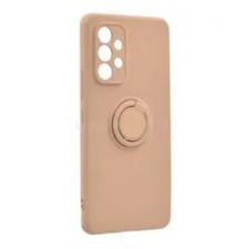 Gigapack Szilikon telefonvédő (tartógyűrű, mikrofiber plüss belső, mágneses, kameravédő) RÓZSASZÍN (GP-124268) tok és táska
